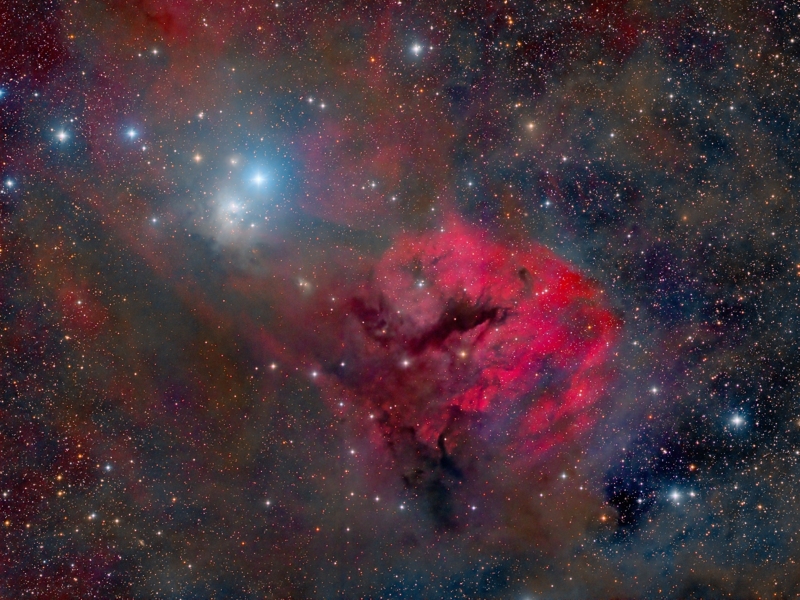 Dust Cloud Barnard 3 at high resolution