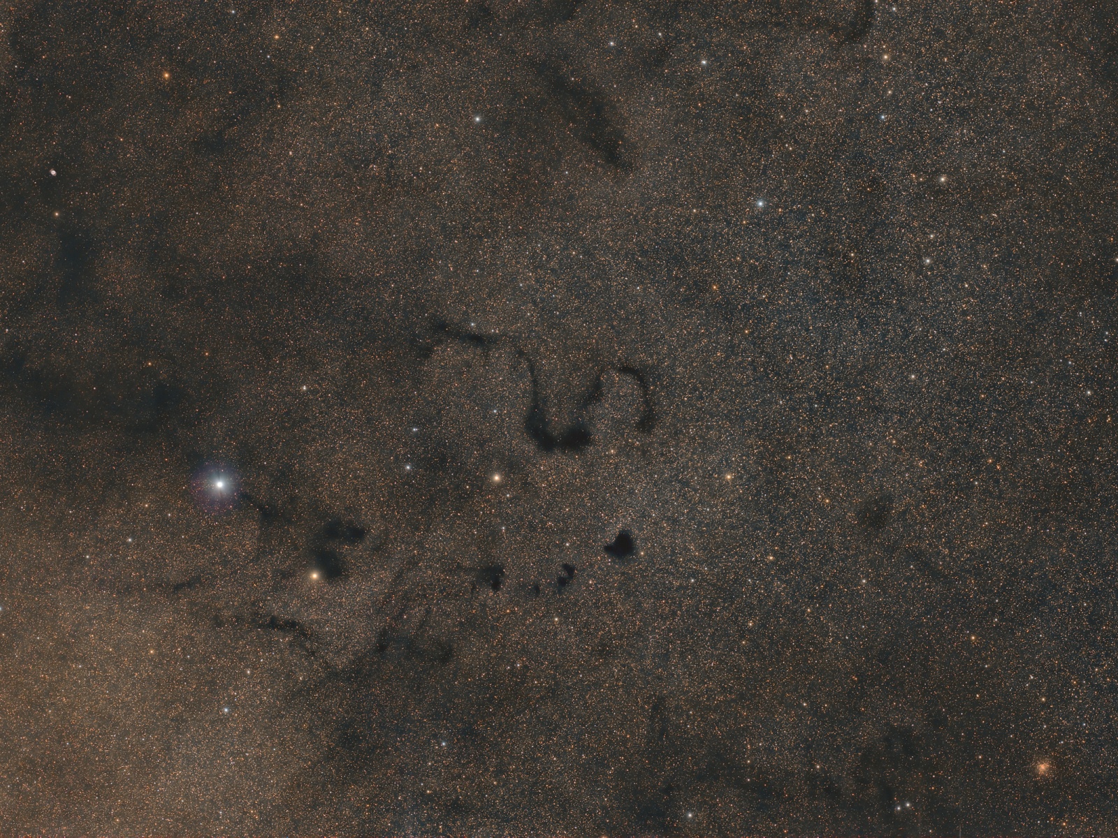 Dust Cloud B72 at high resolution
