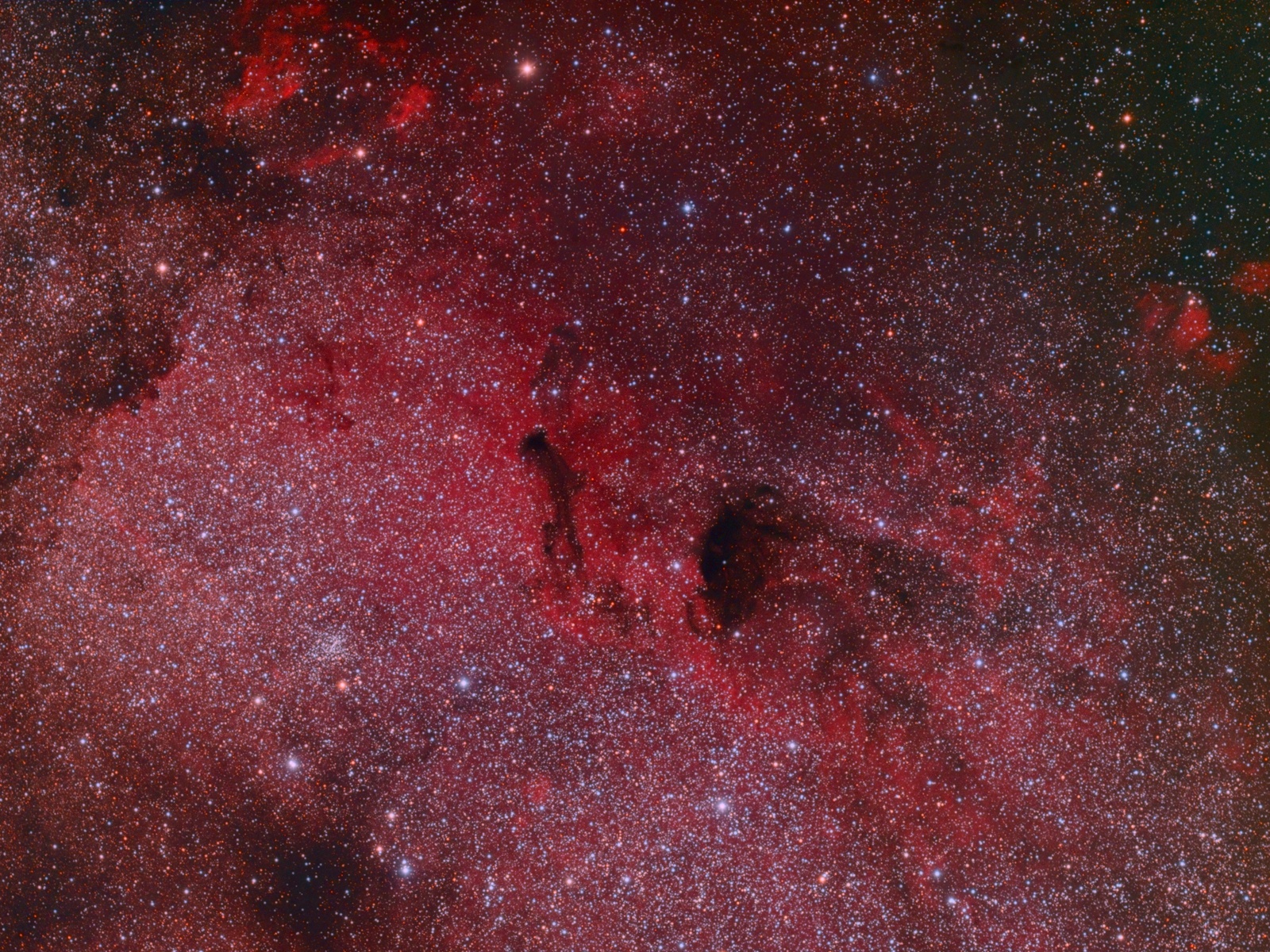 Dust Cloud B92 and B93 at high resolution