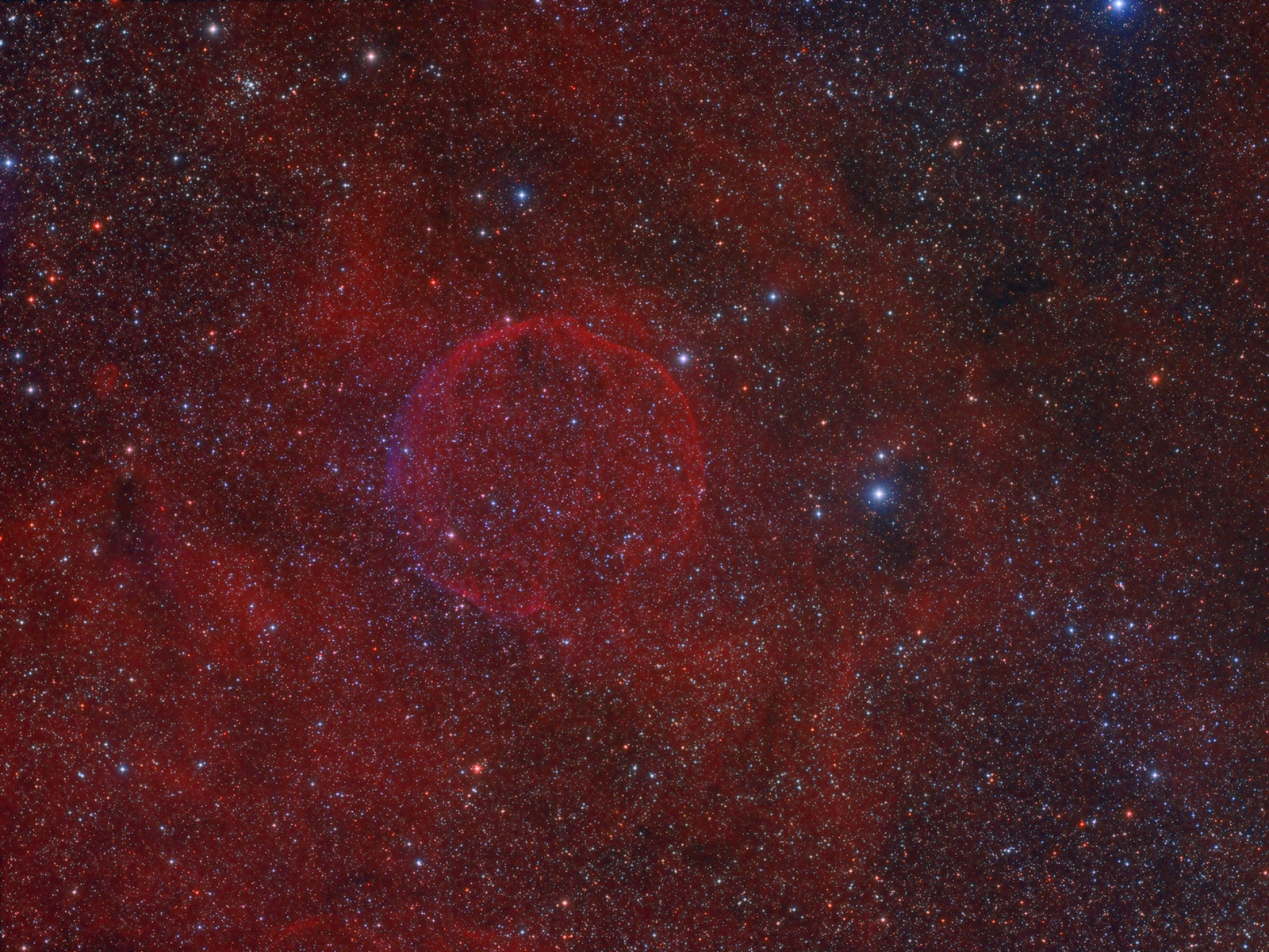 Supernova Remnant CTB1 at high resolution