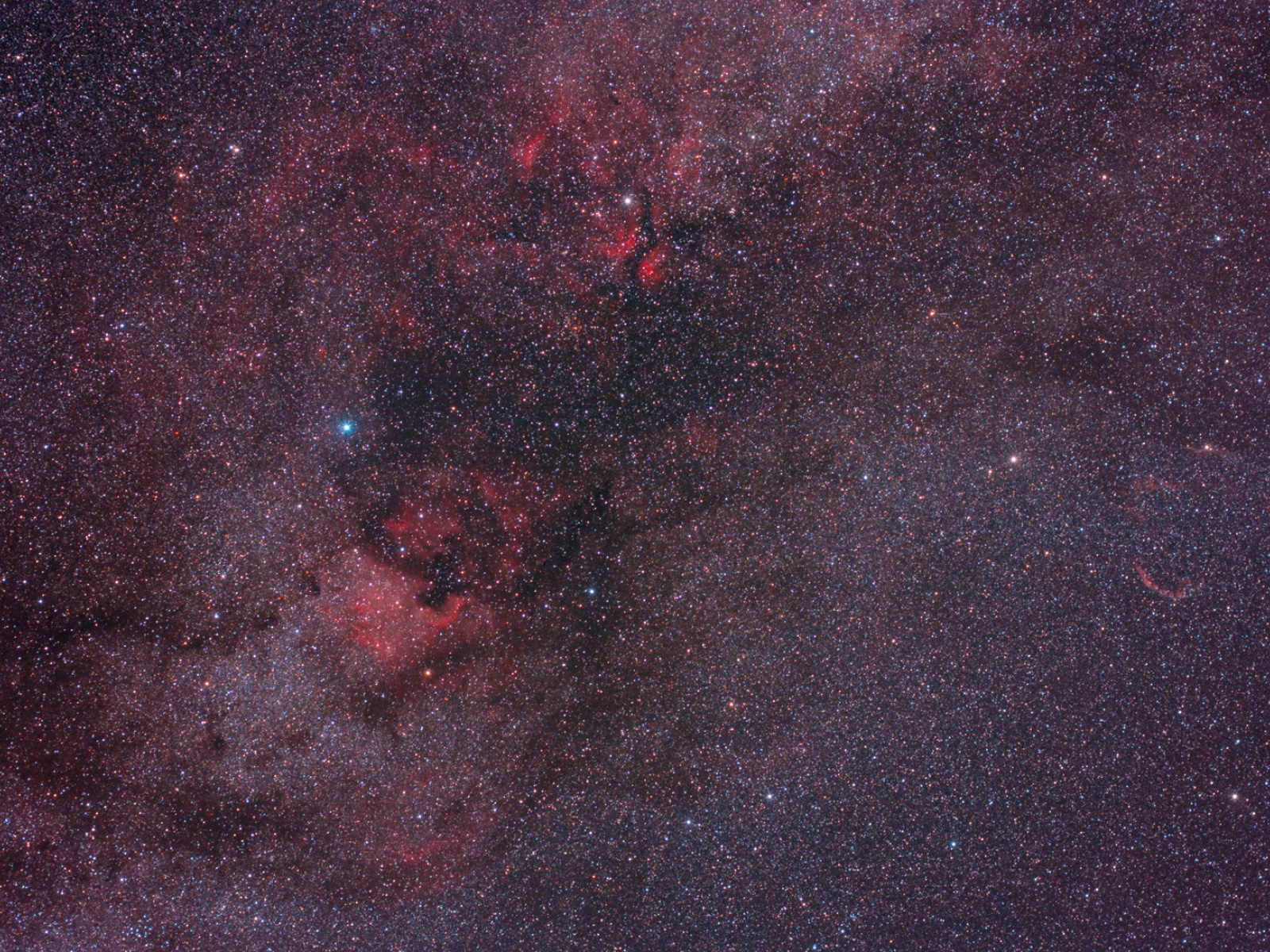 Milky Way Cygnus 1 at high resolution