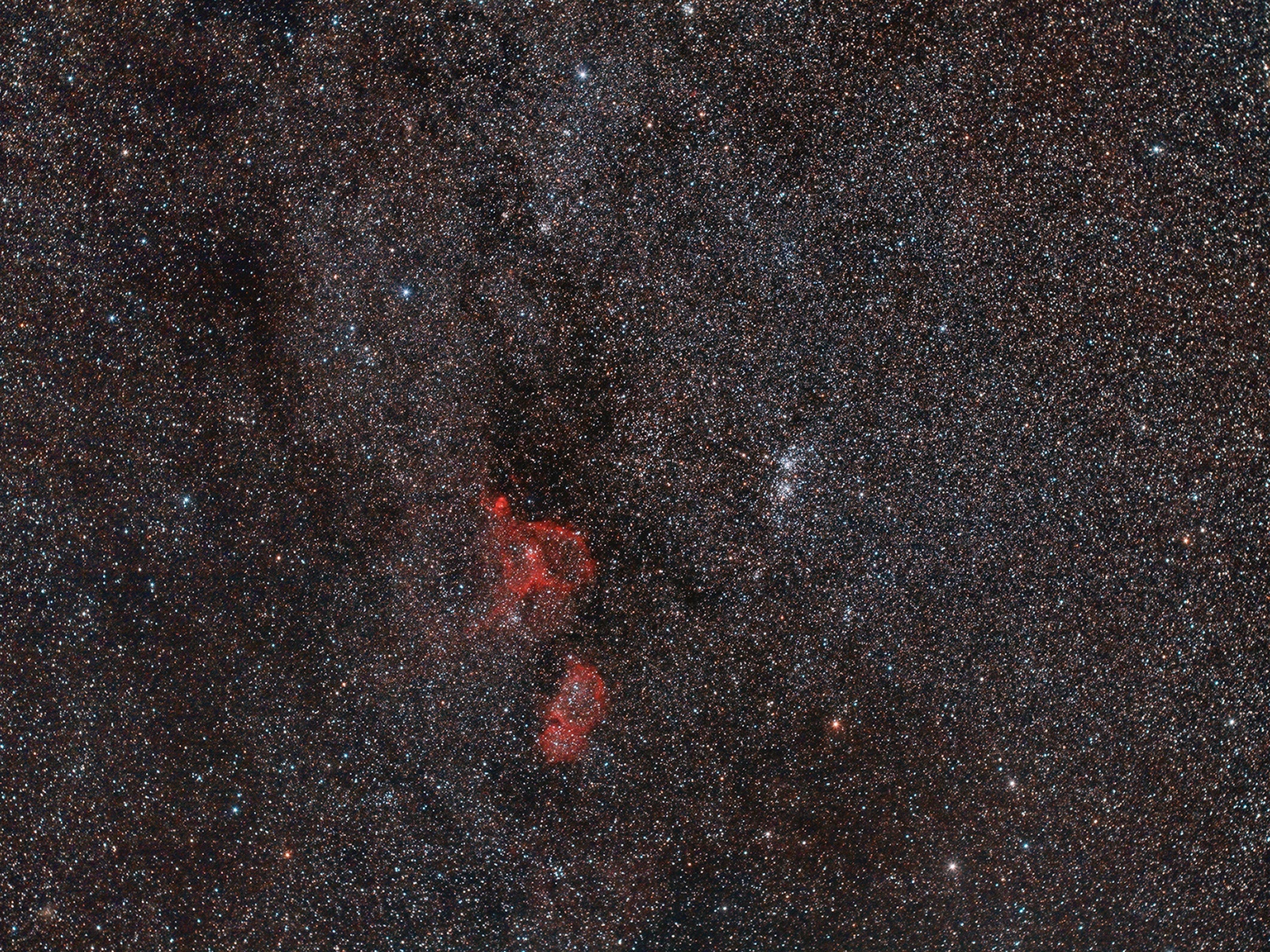 Milky Way The Heart of Perseus at high resolution
