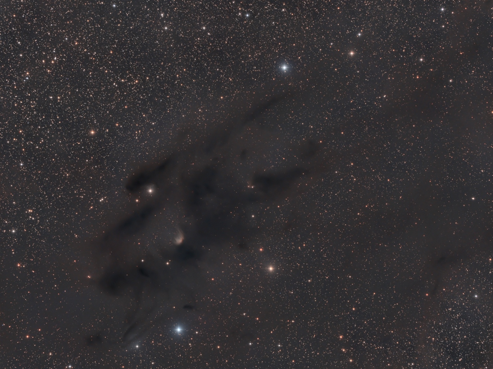 Dust Cloud IC2087 at high resolution