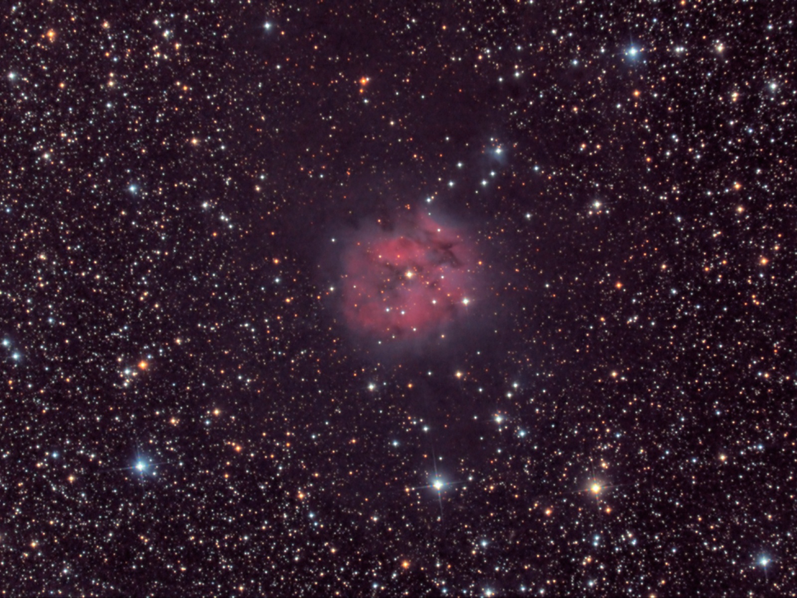 Emission Nebula IC5146 at high resolution