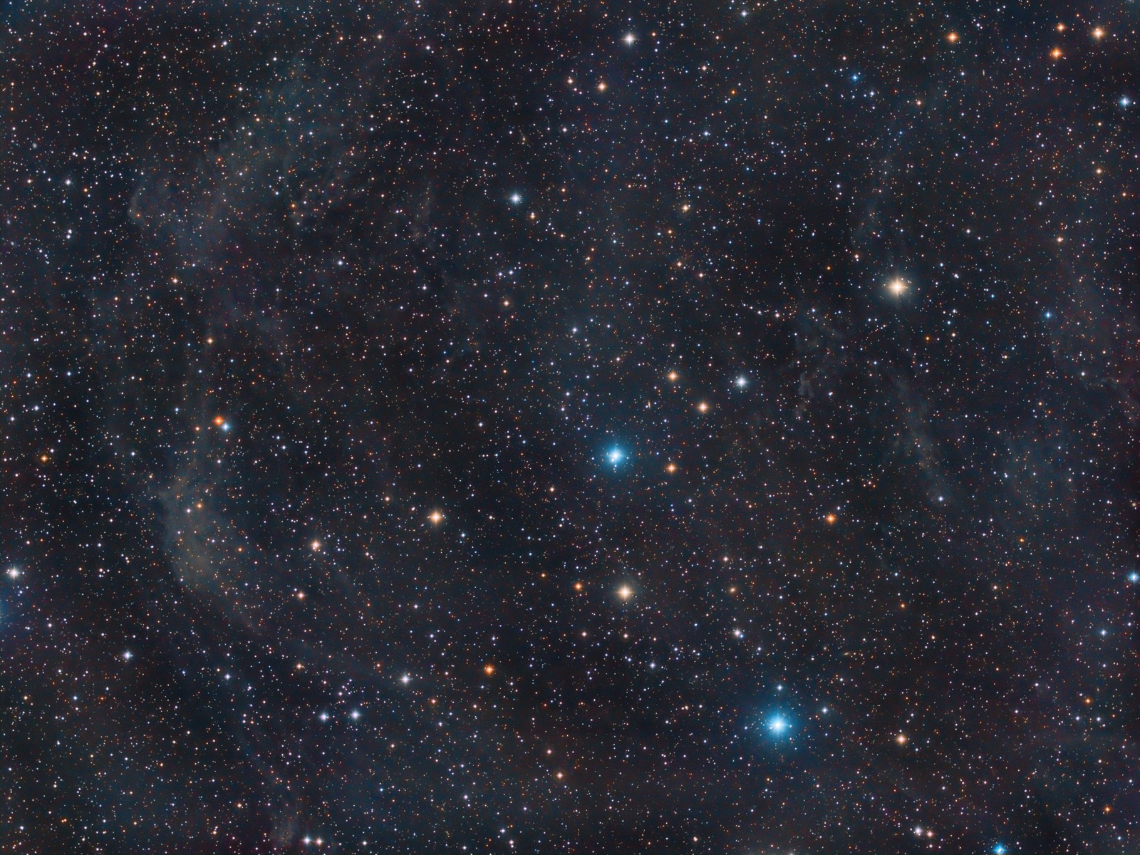 Dust Cloud Integrated Flux Nebula at high resolution