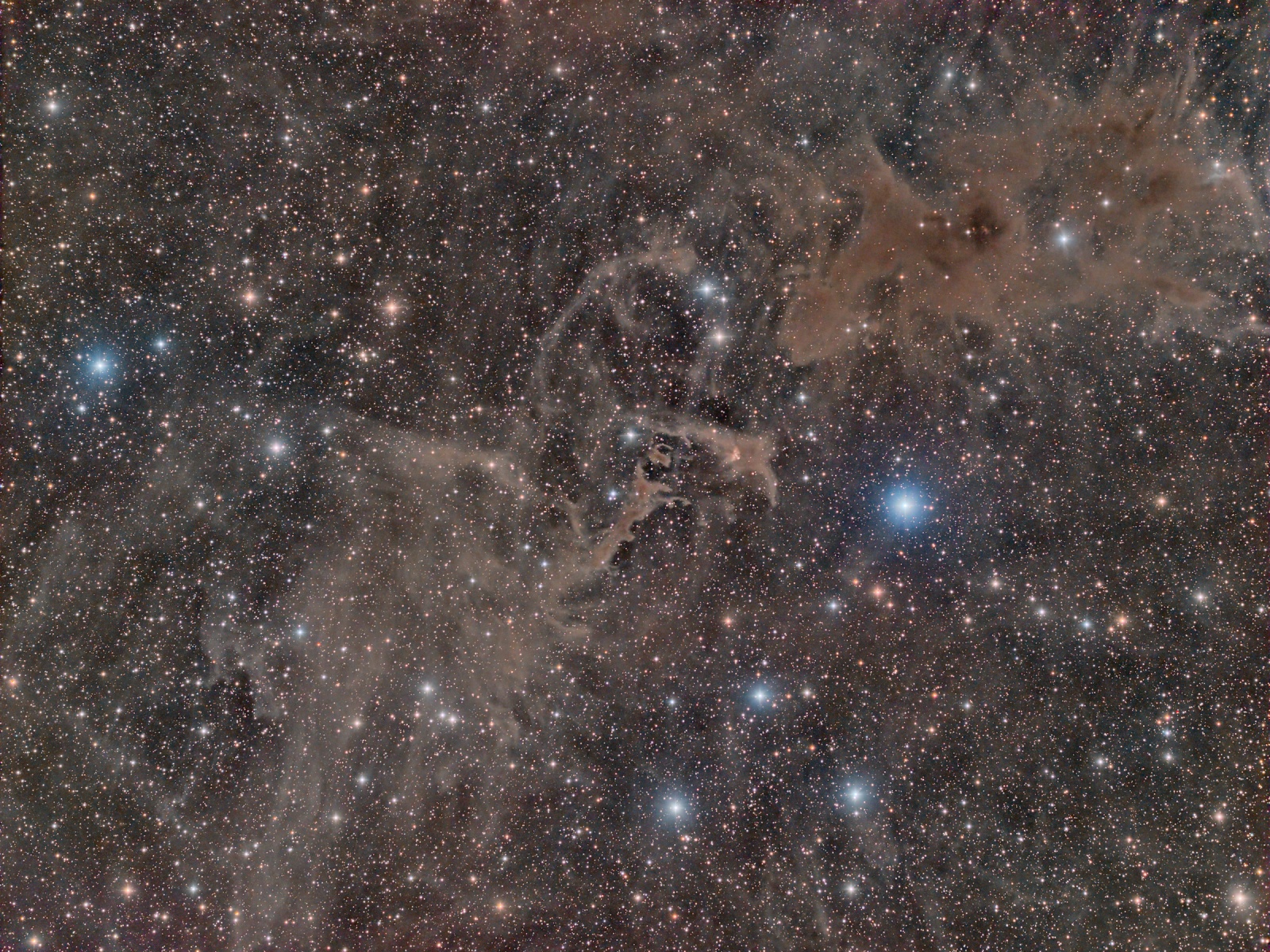 Dust Cloud LBN552 at high resolution