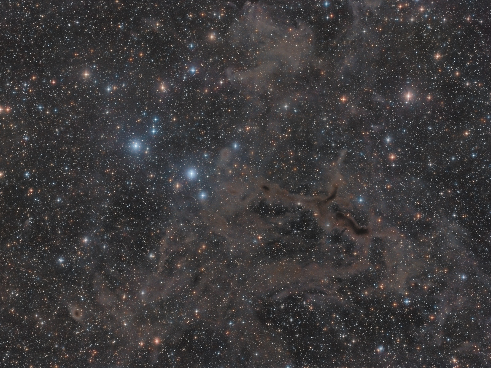 Dust Cloud LBN 603 at high resolution