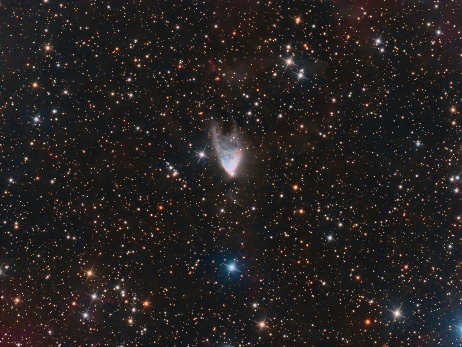 Dust Cloud NGC2261 - Hubble's Variable Nebula at high resolution