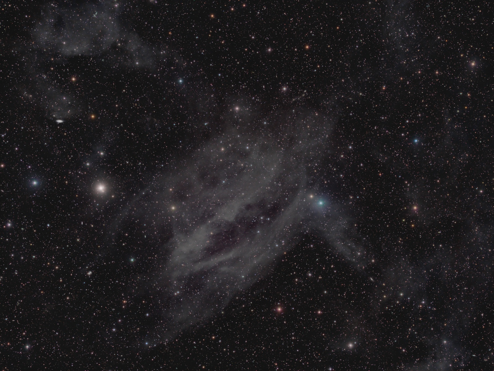 Dust Cloud Sh2-73 at high resolution