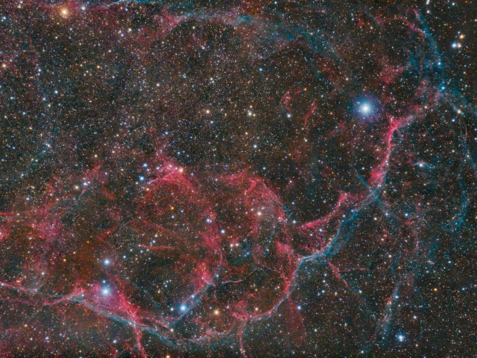 Supernova Remnant Vela Supernova Remnant at high resolution